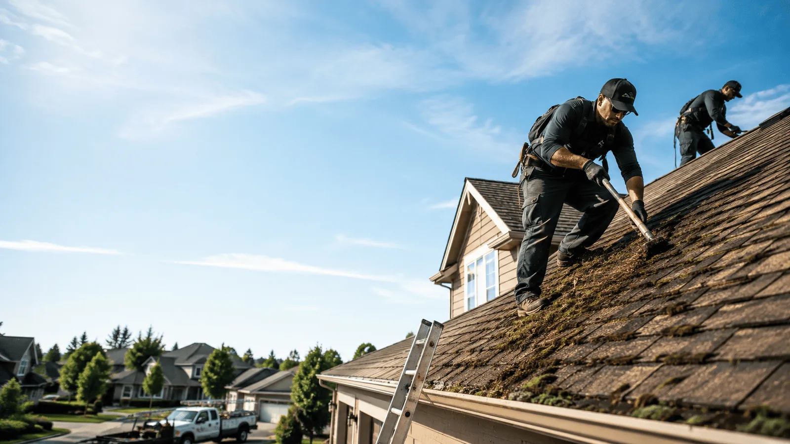 Roof Moss Removal in Colbert, OK near me